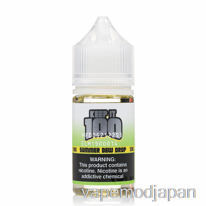 VAPE MOD サマーデュードロップ - キープイット 100 ソルト - 30ml 30mg